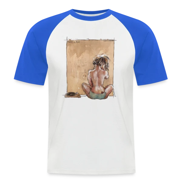 L'Hymne Révolutionnaire de l'Amour sur T-shirt baseball manches courtes Homme
