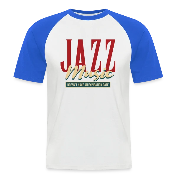 Classique "Jazz" sur T-shirt baseball manches courtes Homme