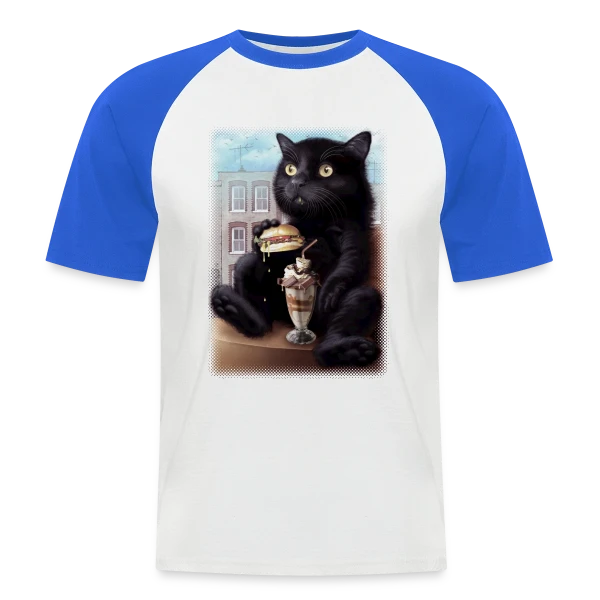CAESAR 2019 sur T-shirt baseball manches courtes Homme