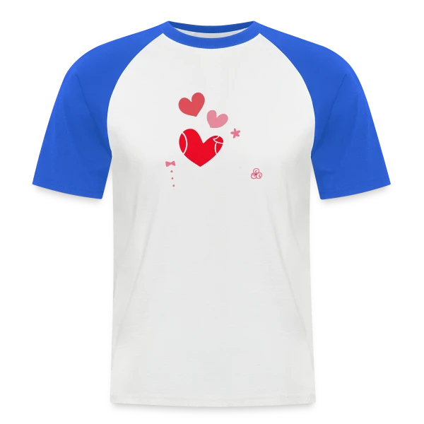 Célébration Mariage sur T-shirt baseball manches courtes Homme