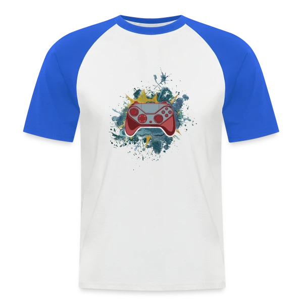Fan de Gaming sur T-shirt baseball manches courtes Homme
