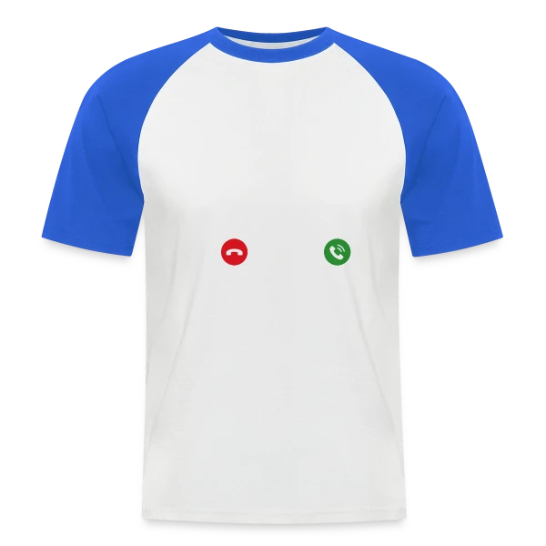 Mon Cheval M'appelle sur T-shirt baseball manches courtes Homme