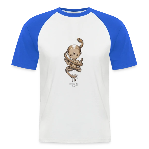 Kundalini : L'Éveil de l'Âme sur T-shirt baseball manches courtes Homme
