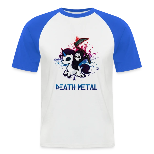 Fan de Death Metal sur T-shirt baseball manches courtes Homme