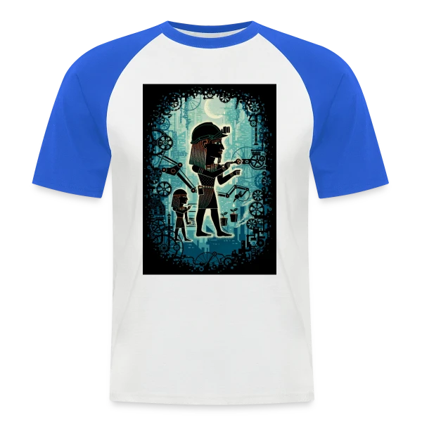 Pharaon du Travail sur T-shirt baseball manches courtes Homme