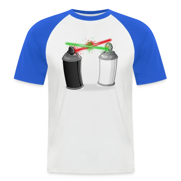 Graffiti Urbain sur T-shirt baseball manches courtes Homme