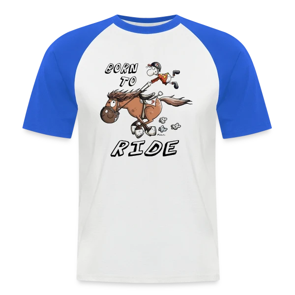 Né Pour Rouler sur T-shirt baseball manches courtes Homme