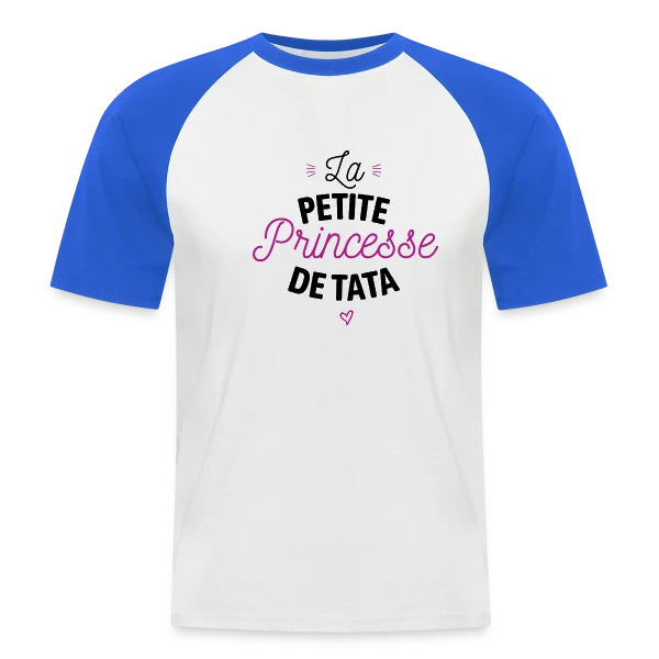 Ma Princesse de Tata sur T-shirt baseball manches courtes Homme