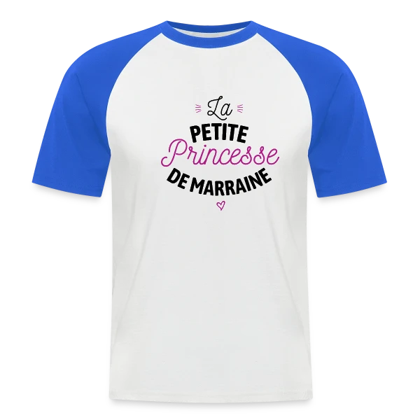 Ma Filleule, Ma Princesse sur T-shirt baseball manches courtes Homme