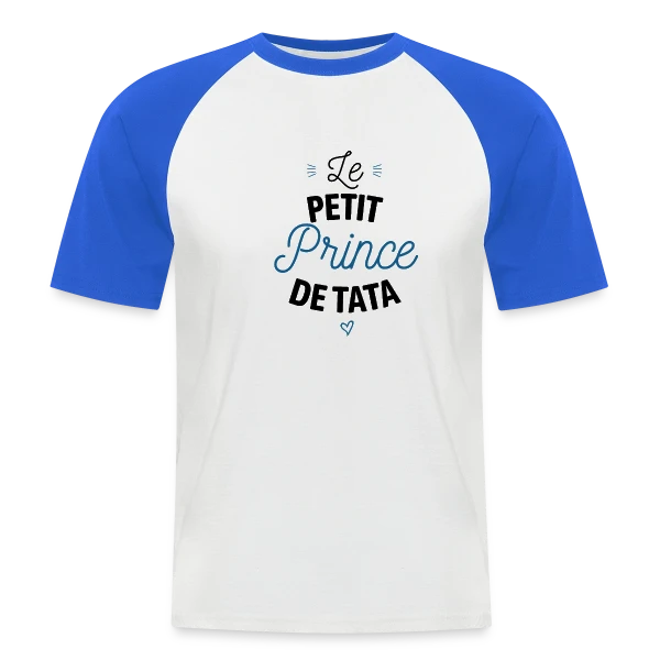 Mon Petit Prince de Tata sur T-shirt baseball manches courtes Homme