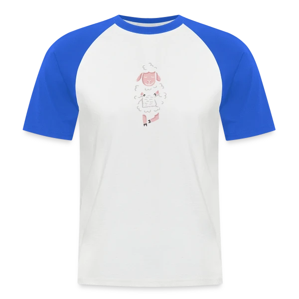 Tricot & Yoga: Knitting Is My Yoga sur T-shirt baseball manches courtes Homme