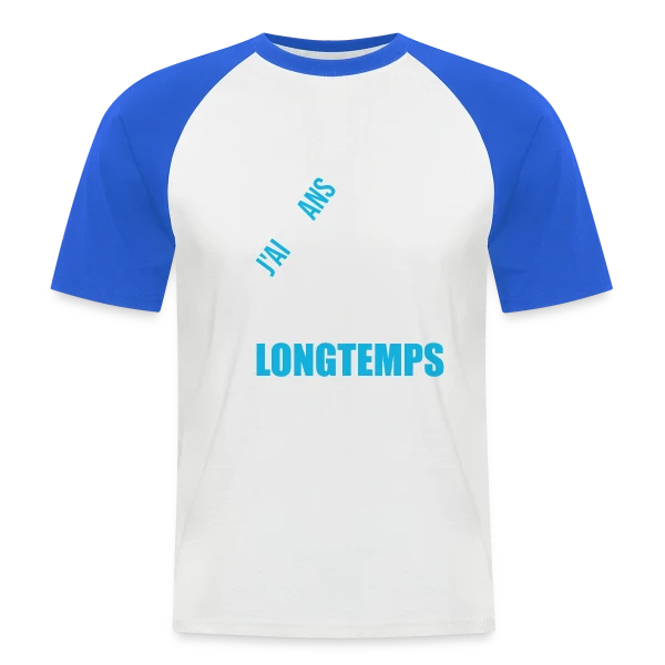 Coureur 50 Ans - Running Papa Papi Toujours en Forme sur T-shirt baseball manches courtes Homme