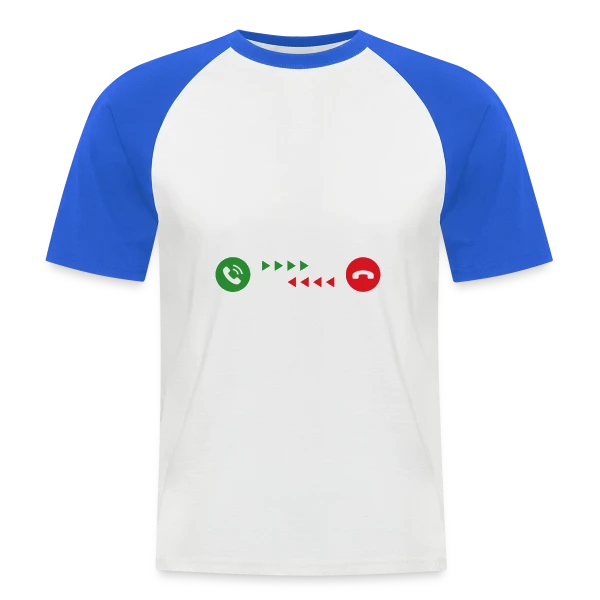 La Montagne M'Appelle sur T-shirt baseball manches courtes Homme