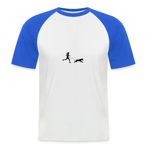 Canicross Passion sur T-shirt baseball manches courtes Homme