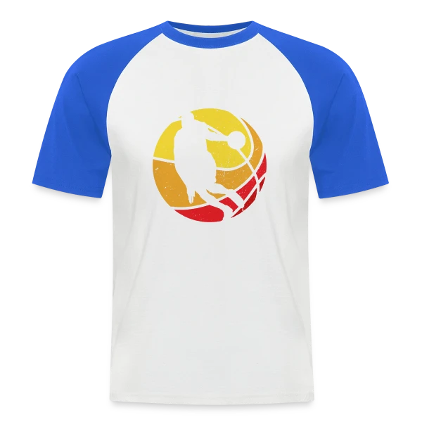 Passion Basketball - Mon Sport Favori sur T-shirt baseball manches courtes Homme