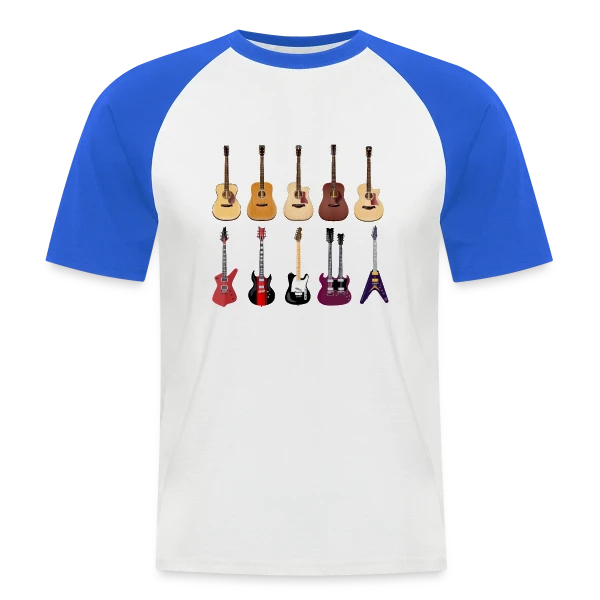 Je Suis Guitariste : Ma Passion, Ma Fierté sur T-shirt baseball manches courtes Homme