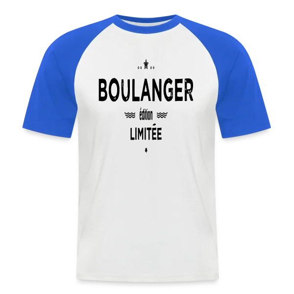 Maître Boulanger - Édition Limitée sur T-shirt baseball manches courtes Homme