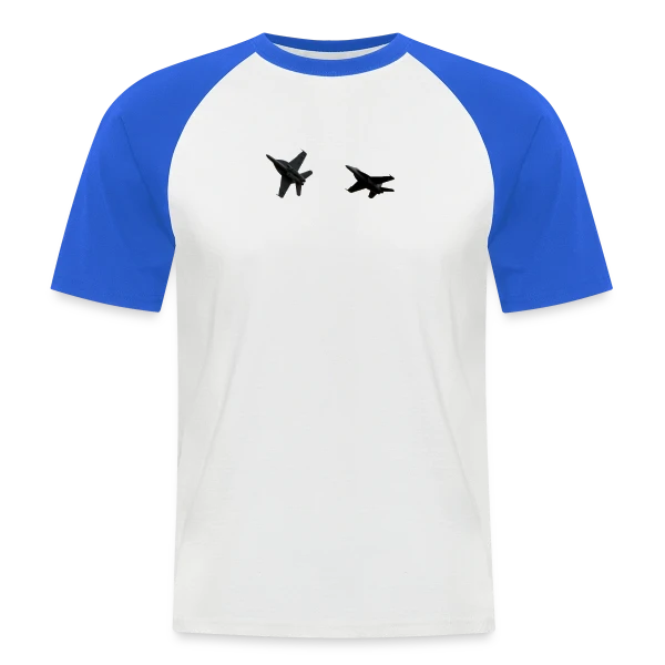 Chasseurs de Combat Aériens sur T-shirt baseball manches courtes Homme