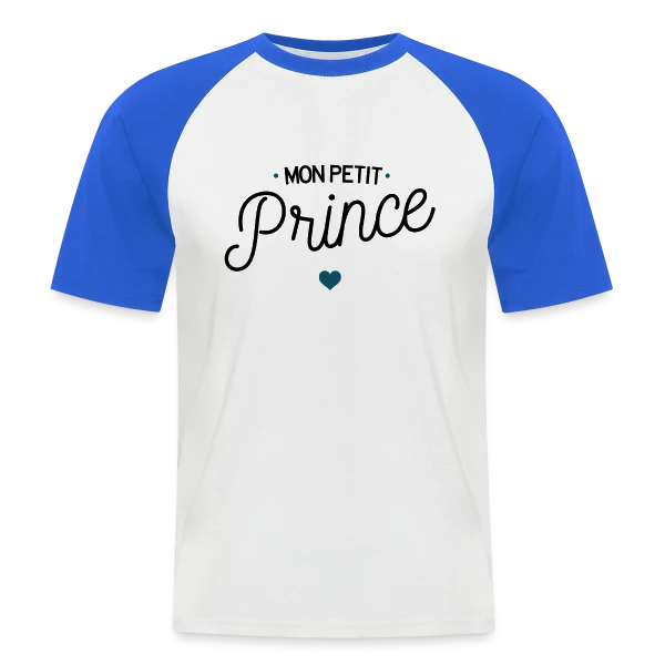 Mon Petit Prince sur T-shirt baseball manches courtes Homme