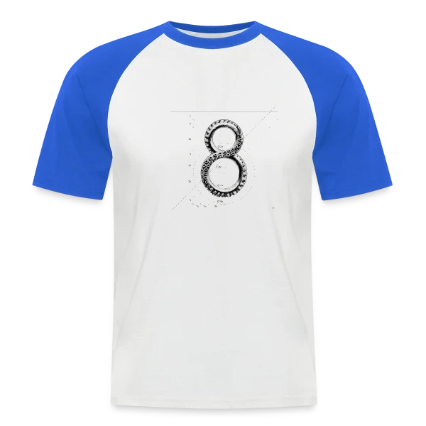 World Octopus Day : Célébrons les Poulpes ! sur T-shirt baseball manches courtes Homme