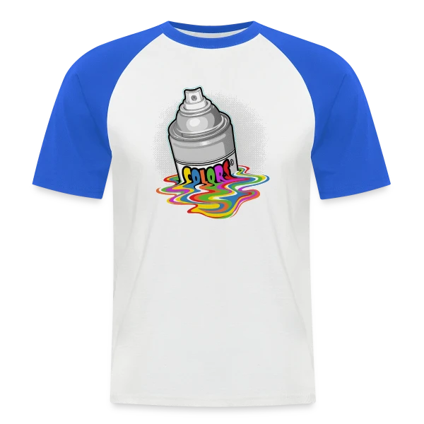 Bombe de Peinture : L'Art du Street Art sur T-shirt baseball manches courtes Homme