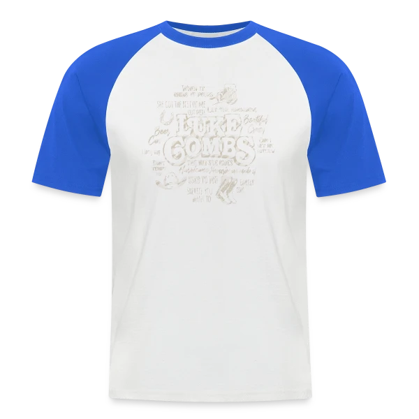 Luke Combs Esprit Country sur T-shirt baseball manches courtes Homme