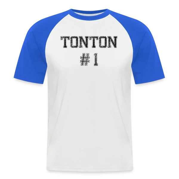 Tonton #1 - Le Meilleur des Oncles sur T-shirt baseball manches courtes Homme