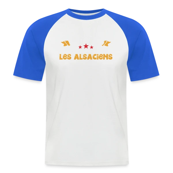Les Alsaciens Fiers sur T-shirt baseball manches courtes Homme