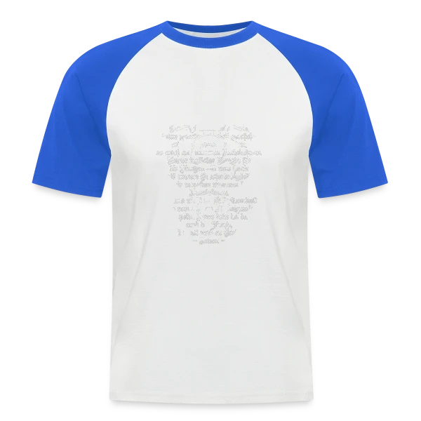 Moteur V-Twin Biker Prière sur T-shirt baseball manches courtes Homme
