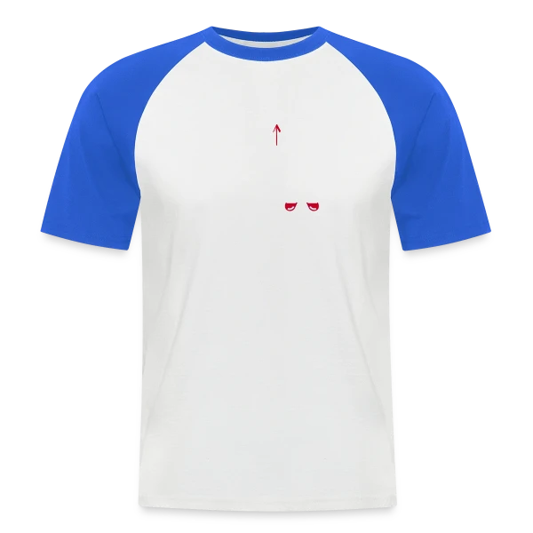 Mec Simple Aime Running et Apéro - Cadeau Runner Humour sur T-shirt baseball manches courtes Homme
