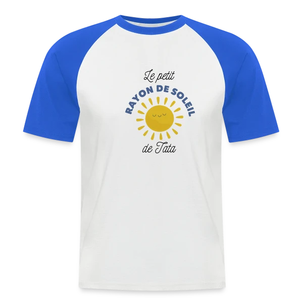 Le Rayon de Soleil de Tata sur T-shirt baseball manches courtes Homme