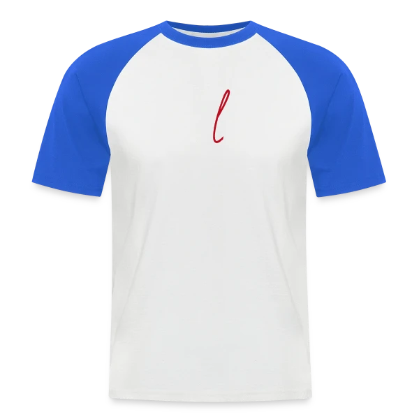 Exploration Élégante Rouge sur T-shirt baseball manches courtes Homme