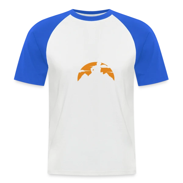 L'Homme Idéal Aime le Trail Running : Un Mythe Réel ! sur T-shirt baseball manches courtes Homme