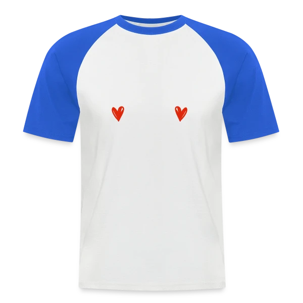 Joyeuse Fête des Mères : Amour et Tendresse sur T-shirt baseball manches courtes Homme