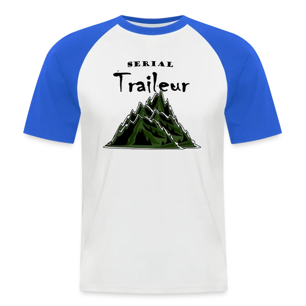 Serial Traileur sur T-shirt baseball manches courtes Homme