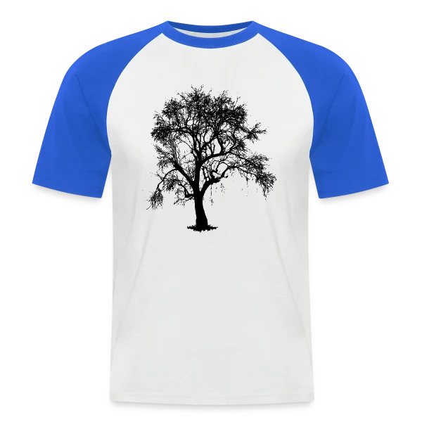 Sauvez les Arbres - Amoureux de la Forêt sur T-shirt baseball manches courtes Homme