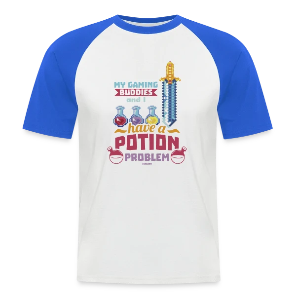 Game Nerd - Console Gaming & Manette sur T-shirt baseball manches courtes Homme