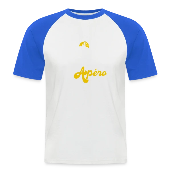Je Peux Pas, J'ai Trail et Apéro Run Ultra Trail sur T-shirt baseball manches courtes Homme