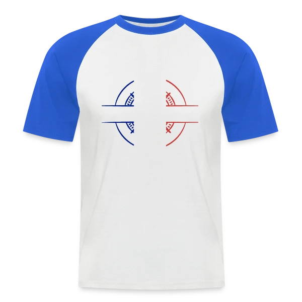 Emblème Corse Stylisé sur T-shirt baseball manches courtes Homme
