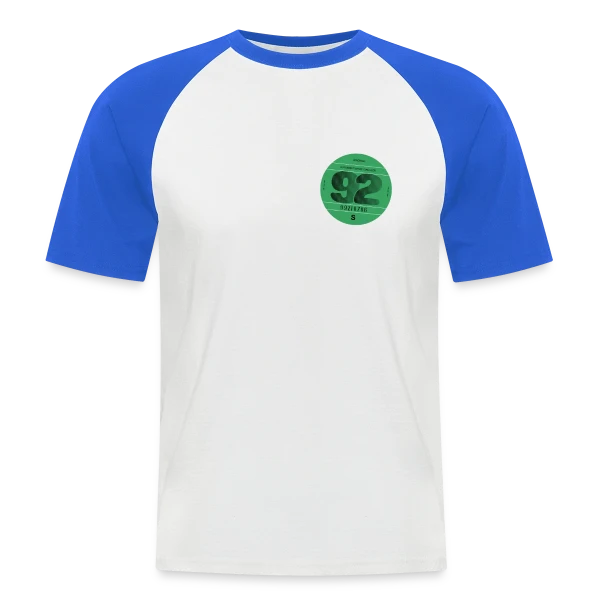 Anniversaire 1992 'Je Dékire' - Vignette Automobile Rétro sur T-shirt baseball manches courtes Homme