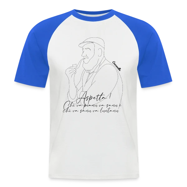 Vieux Corse Sage Citation sur T-shirt baseball manches courtes Homme