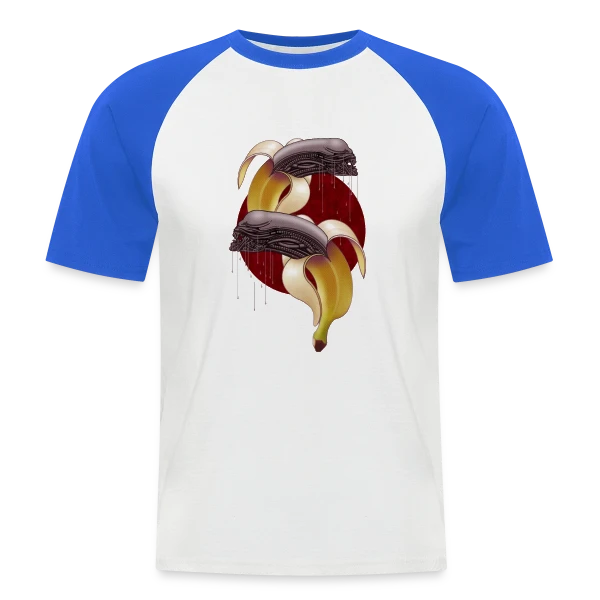 Banane Extraterrestre sur T-shirt baseball manches courtes Homme