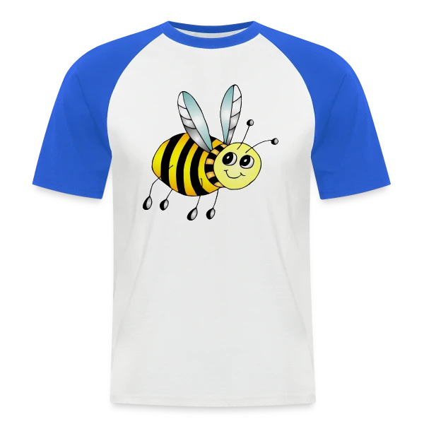Insecte Élégant sur T-shirt baseball manches courtes Homme