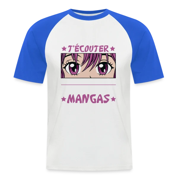 Fan d'Anime & Dessinateur Manga sur T-shirt baseball manches courtes Homme