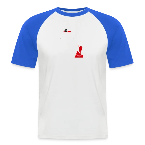 GR20 Corse: Randonnée Mythique sur T-shirt baseball manches courtes Homme