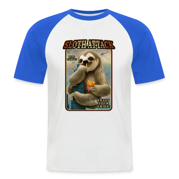 Assaut du Paresseux Géant : Chapitre 1 sur T-shirt baseball manches courtes Homme