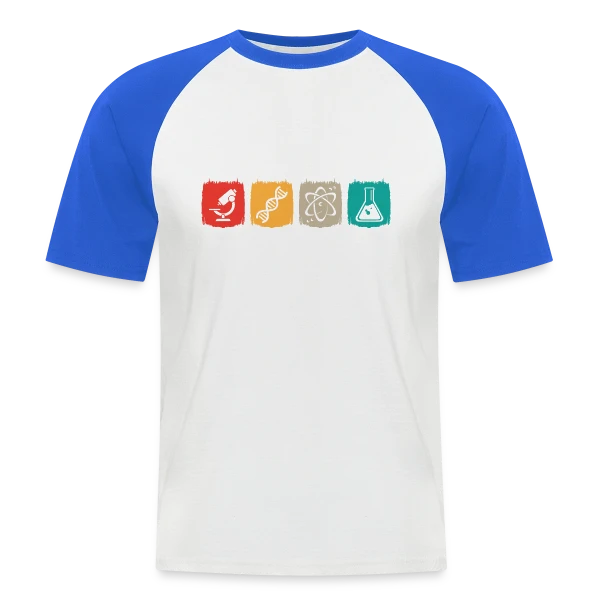 Science Contre Dogme | Humour Scientifique sur T-shirt baseball manches courtes Homme