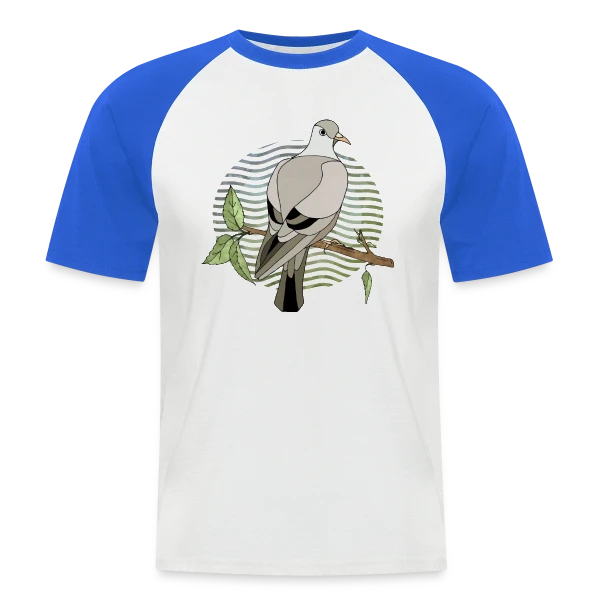 Oiseau Majestueux sur T-shirt baseball manches courtes Homme
