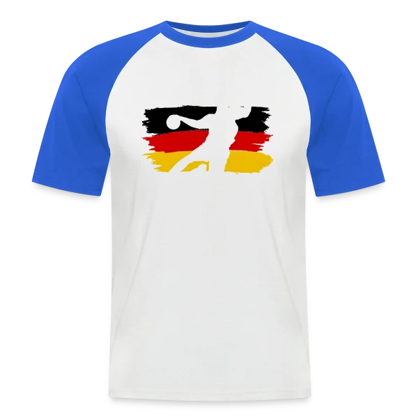 Équipe de Handball Allemagne : Passion Germanique sur T-shirt baseball manches courtes Homme