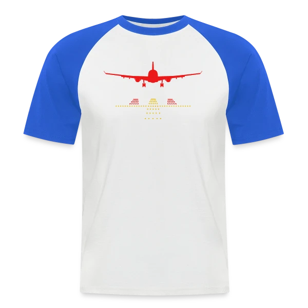 Atterrissage Imminent sur T-shirt baseball manches courtes Homme